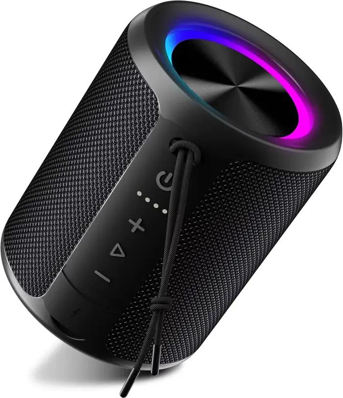OHAYO Haut-parleur Bluetooth sans fil avec son stéréo, haut-parleur Bluetooth 5.3 de 15 W avec appai