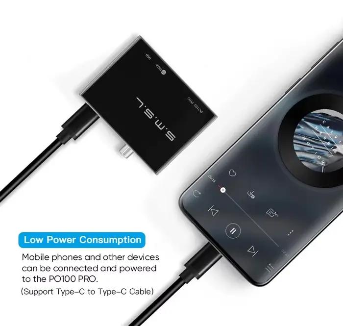 SMSL PO100 PRO décodeur Audio USB Interface numérique décodage MQA XOMS XU316 DSD64 optique Coaxial 