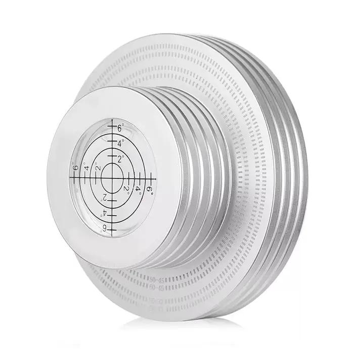 Stabilisateur de disque vinyle pour tourne-disque, pince en alliage d'aluminium, antidérapant, réduc