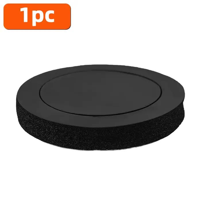 YONGRUN 1/2PCS Anneau d'isolation acoustique pour haut-parleur de voiture, Coton d'isolation acousti