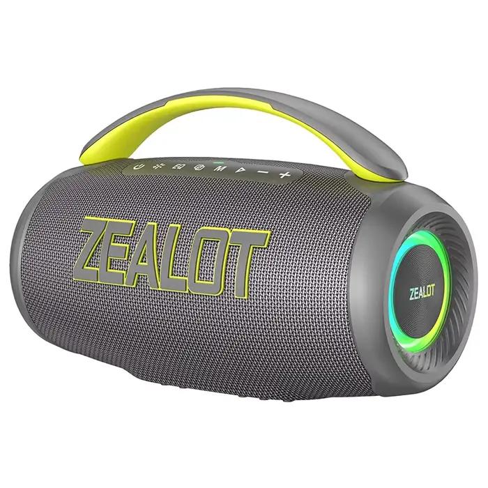 Zealot-P12 haut-parleur 60W haut-parleur Bluetooth Portable avec IPX6 étanche, poignée confortable, 