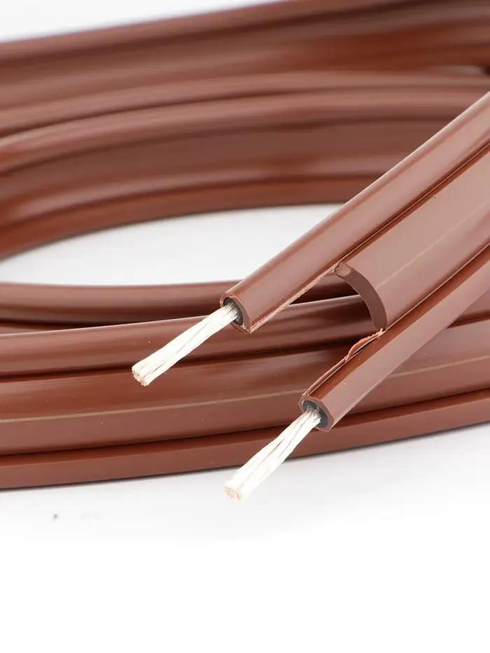 Preffair L311 OCC cuivre argent plaqué haut-parleur câble en vrac haut de gamme Audio haut-parleur f