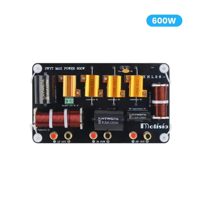 AIYIMA – haut-parleur professionnel, 600W, 2000W, 2 voies, croisement des aigus et des basses, filtr
