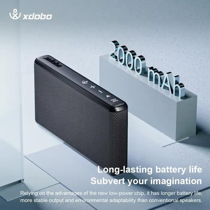 XDOBO X8 AIR 10W Bluetooth haut-parleur extérieur Portable léger TWS stéréo caisson de basses boîte 