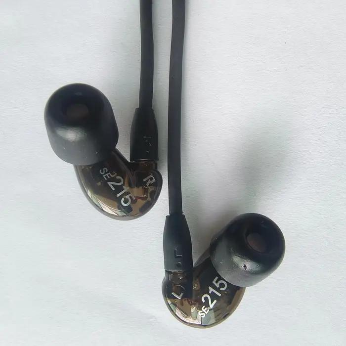 SE215 écouteurs Hi-fi stéréo suppression du bruit 3.5MM se 215 détachable filaire dans l'oreille éco