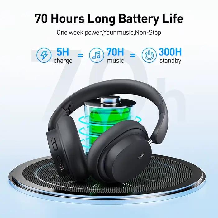 Baseus Bowie D05 casque sans fil écouteur Bluetooth 5.3 casque HiFI stéréo Fones pliable sans fil fi