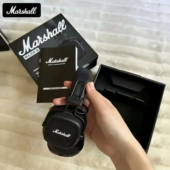 Casque sans fil Bluetooth Marshall Major V 5, son surround profond, pour le sport, les jeux vidéo, m