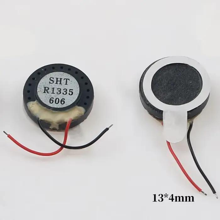 2 pièces 13mm 15mm 16mm 18mm 18 20 23 26 28 30 MM Mini haut-parleur rond piste haut-parleur 8Ohm 0.5