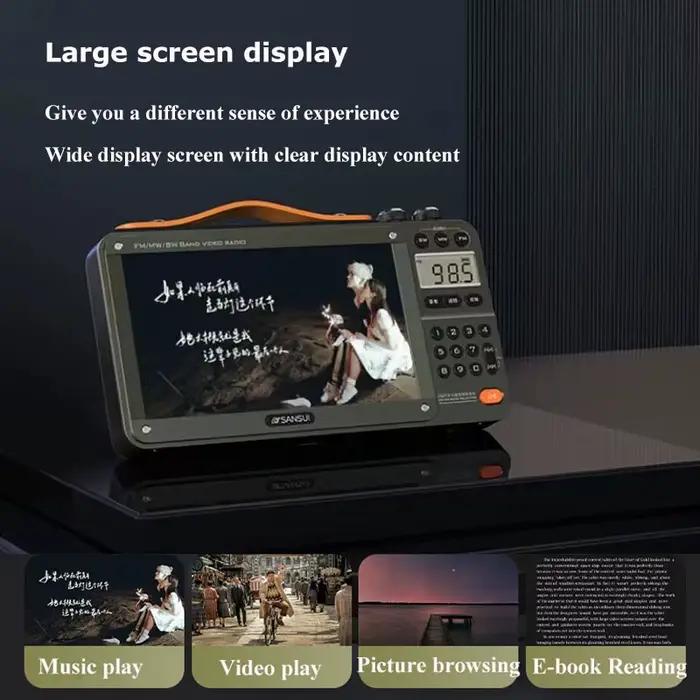 Sansui-Hautréusportables à écran haute définition