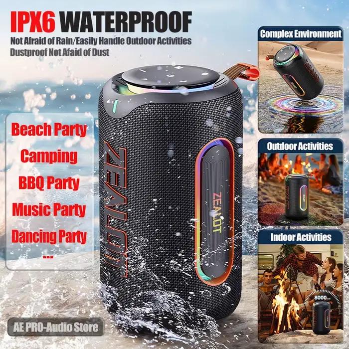 Haut-parleur Bluetooth sans fil puissant 60W