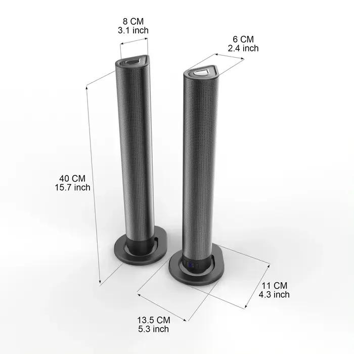 120W BS-56 TV haut-parleurs Bluetooth connexions AUX/BT/OPT barres de son avec système sonore Home cinéma détachable 2 en 1 barre de son FM
