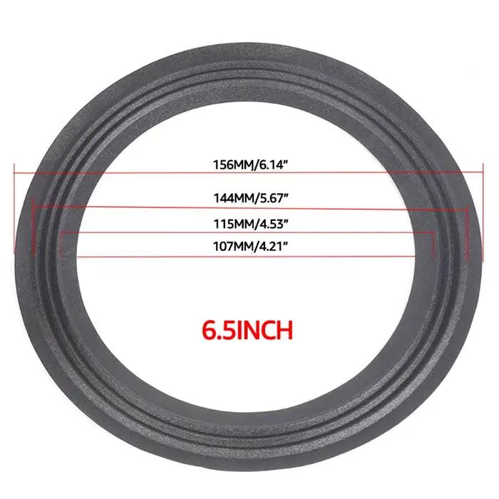 Kit de réparation d'anneaux de bordure pour haut-parleurs en mousse tissu haute qualité pour usage domestique et professionnel avec couleurs argent, blanc, bleu, rouge, noir, vert