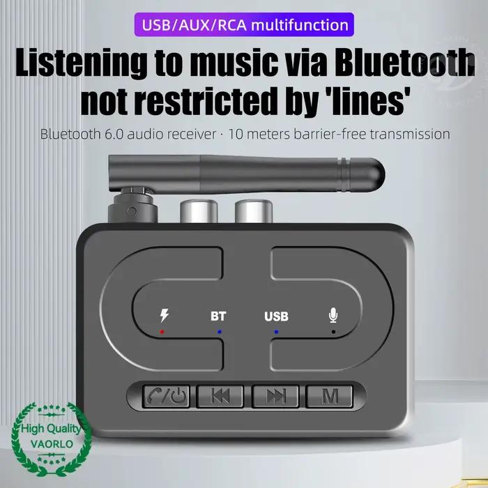 Récepteur audio Bluetooth 6.0