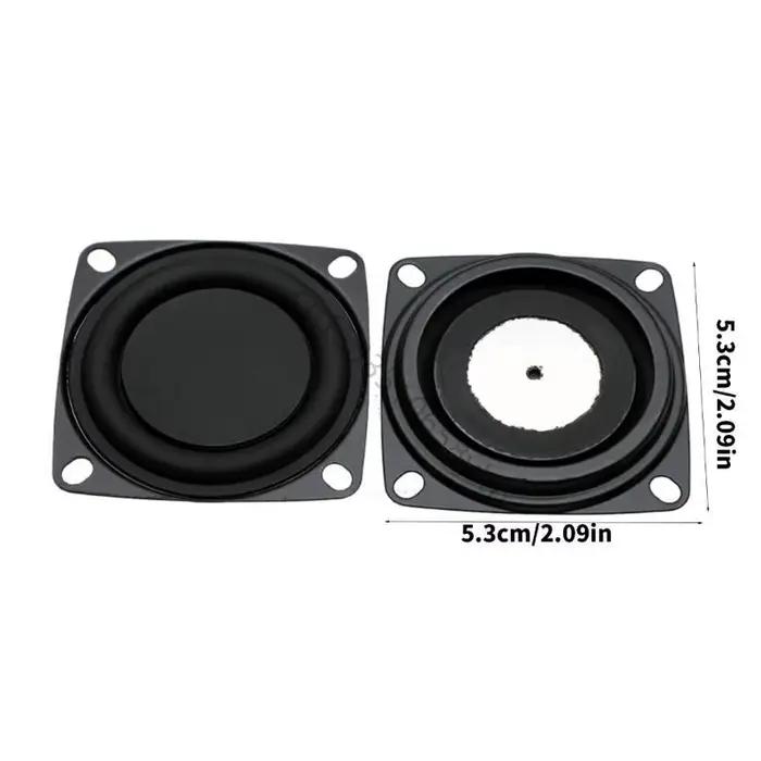 2pcs 2 pouces Les haut-parleurs membrane radiateur passive améliorent les basses dans les haut-parleurs 53 mm T5ee