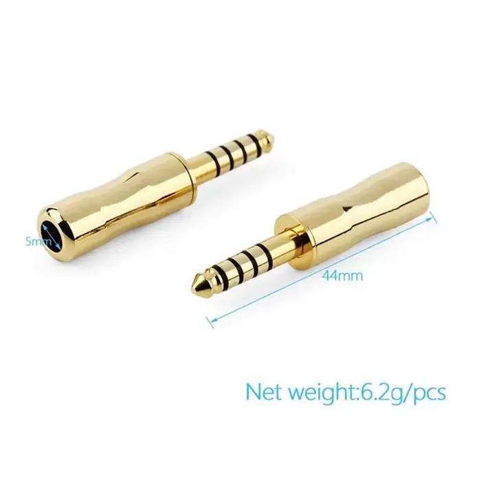 Prises audio HiFi 4.4mm connecteur 5 pôles sauna téléphone Jack 4.4 prise haut-parleur terminal pour NW-WM1Z/A politiquement électronique grand public