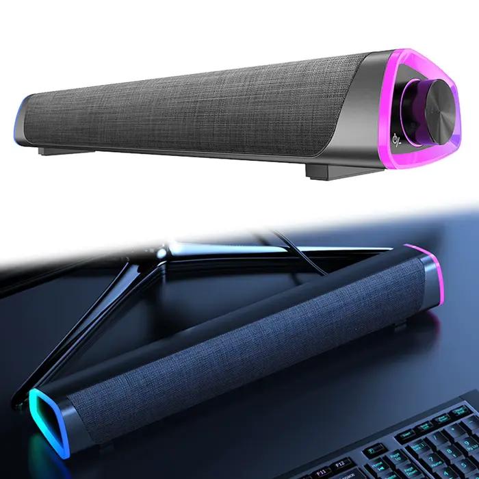 Haut-parleurs pour PC, compatibles Bluetooth