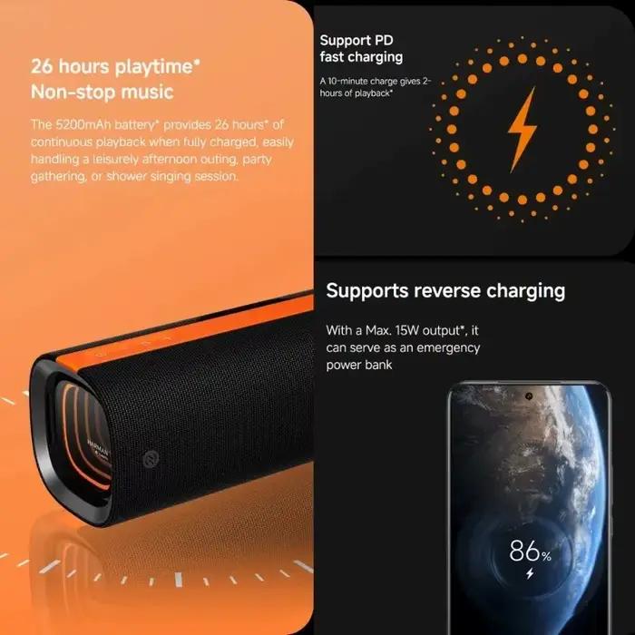 Xiaomi Sound Party Version mondiale haut-parleur Bluetooth sans fil Portable système Audio pour maison intelligente basse puissante longue portée
