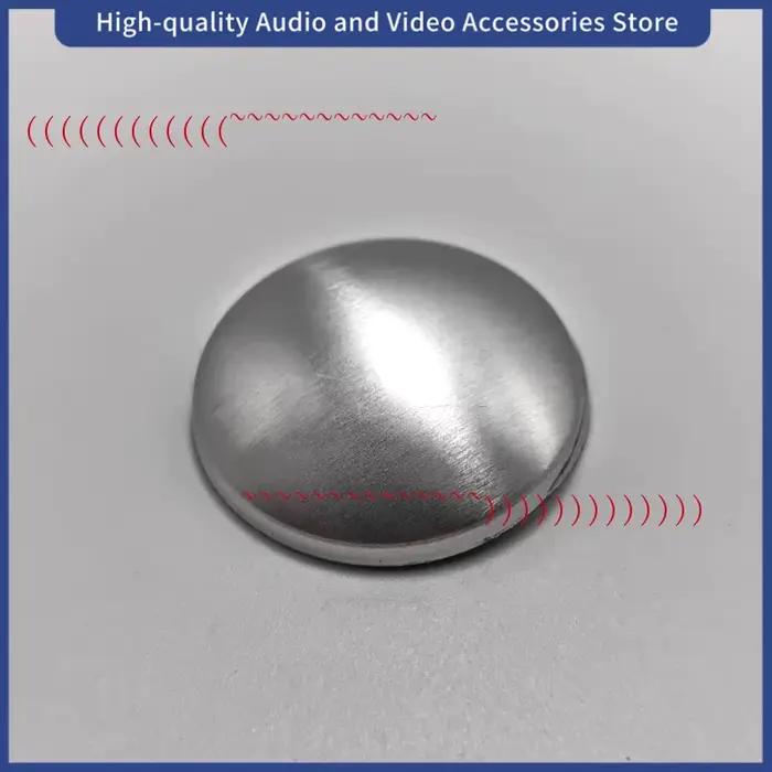 Capuchons anti-poussière en aluminium pour haut-parleurs de 32 mm élégants et protecteurs pour audio de qualité supérieure occasions spéciales