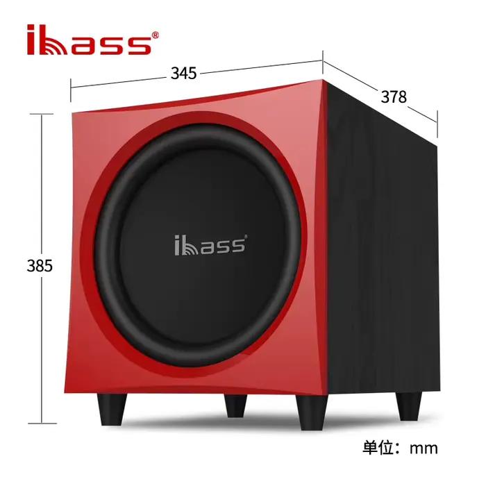 Ibass-Caisson de basses Patricia Power avec amplificateur mural Echo