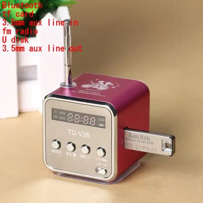 Mini haut-parleur portable TD-V26