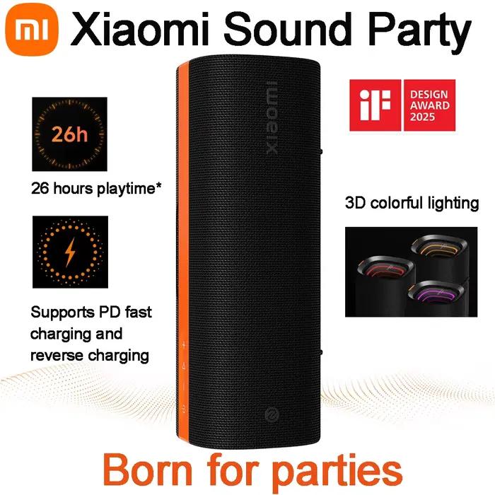 Xiaomi Sound Party 50W qualité sonore puissante Harman AudioEFX TWS mode 26h de lecture prend en charge