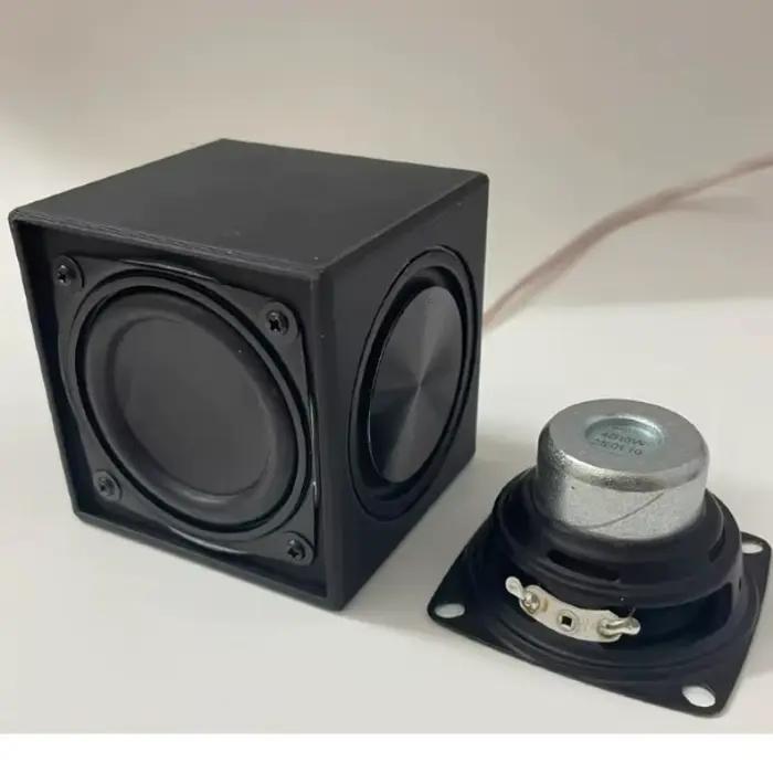 SOTAMIA 1 pièces 2 pouces caisson de basses haut-parleur passif 4 Ohm 10-15W double diaphragme étanche