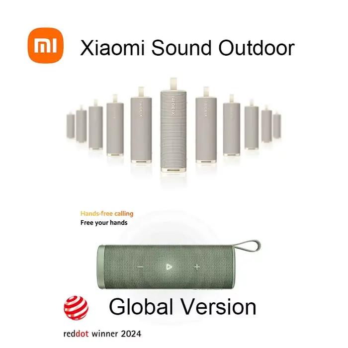 Haut-parleur Xiaomi Sound Outdoor Bluetooth 5.4 TWS Stéréo Immersif Autonomie 12 Heures Occasions Extérieures Plage de Vacances Événements Festivals