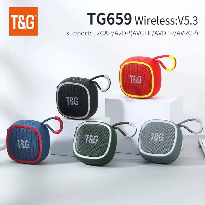 Haut-parleur Bluetooth Mini haut-parleurs puissants sans fil portables TWS BT 5.3 boîte de son