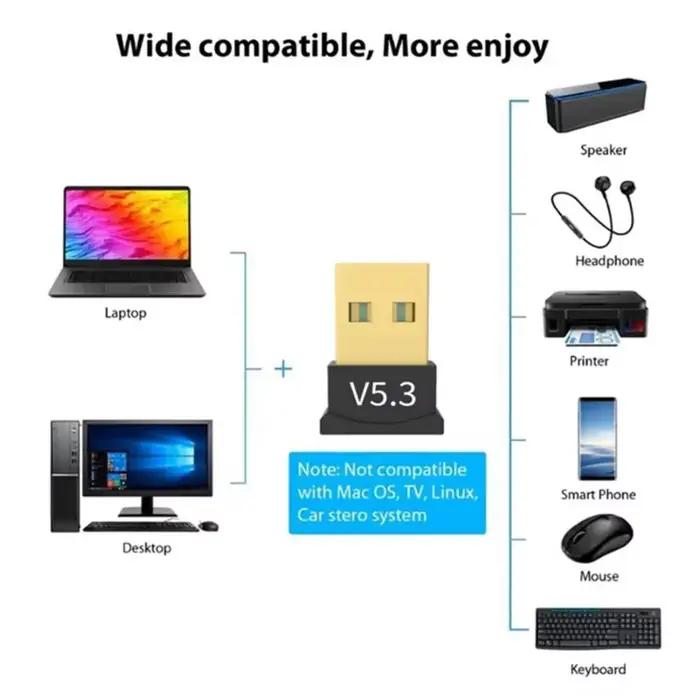 Adaptateur USB 5.3 Compatible Bluetooth