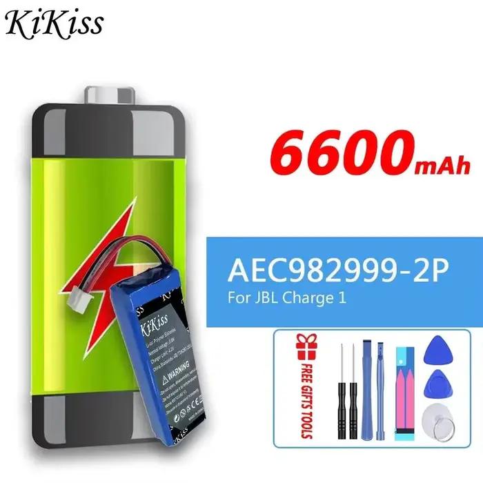 Batterie portable stable pour enceinte Bluetooth JBL Charge 1 AEC982999-2P Charge1 6600mAh