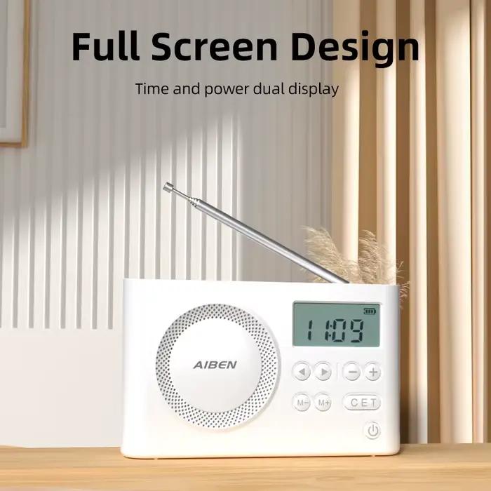 AIBEN C5S Mini Radio Portable