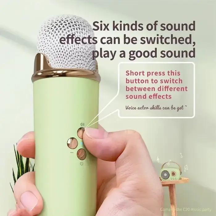 Haut-parleur Bluetooth avec microphone sans fil 1-2