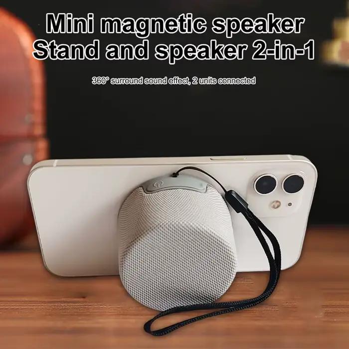 Haut-parleur de téléphone magnétique adapté à la fonction magnétique Apple
