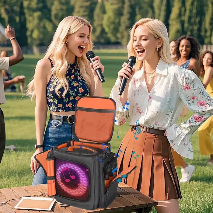 Étui de protection portable pour JBL Partybox Encore Essential 2, étui anti-choc pour haut-parleur portable, étui anti-poussière, sac de transport étanche pour haut-parleur
