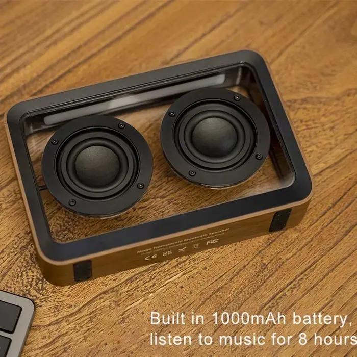 Haut-parleur Bluetooth Transparent créatif avec double klaxon