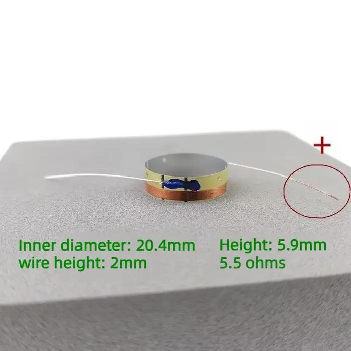 Bobine vocale pour tweeter Focal 20.4mm