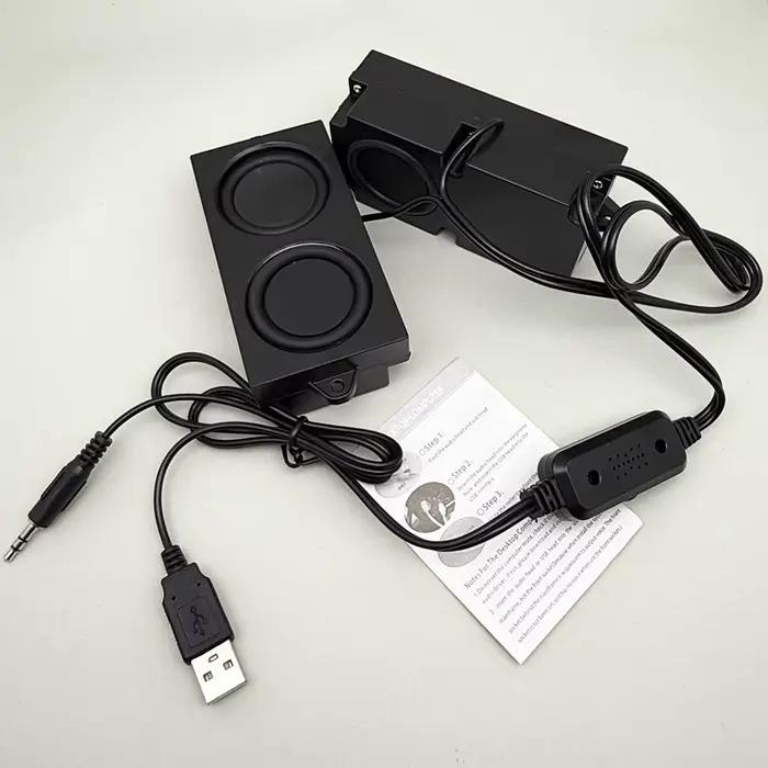 Mini haut-parleurs USB pour téléphone PC