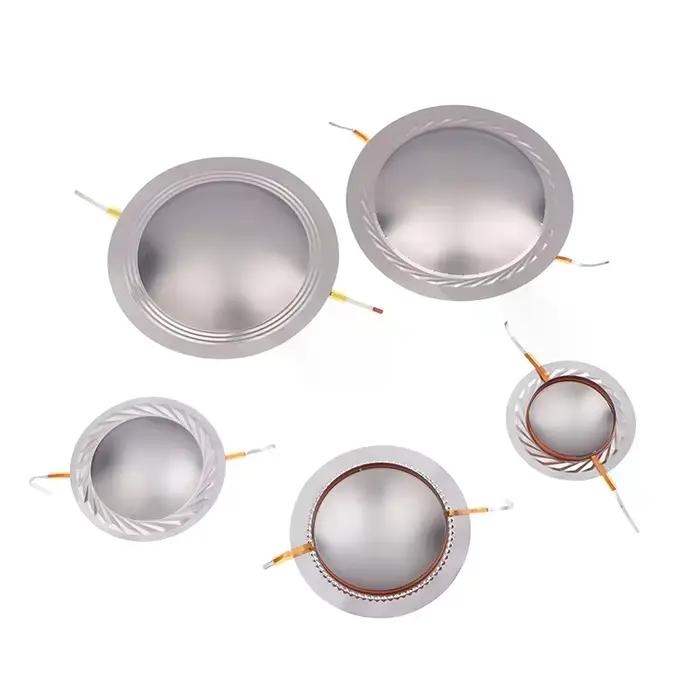NOUVELLE PROMO 1 pièce 34.4/44.4/51.5/72.2/74.5MM Bobine vocale de tweeter à membrane en titane pour réparation de haut-parleur aigus DIY