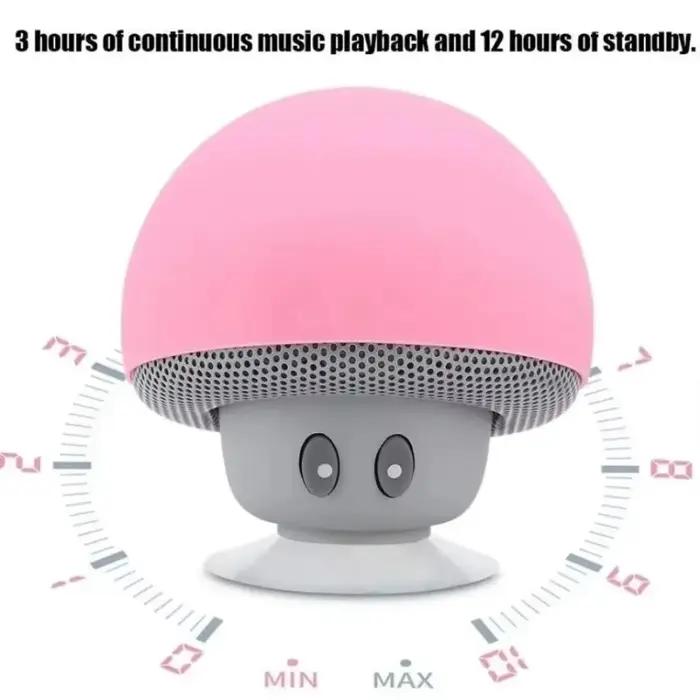 XIKCU Mini champignon Bluetooth haut-parleur créatif
