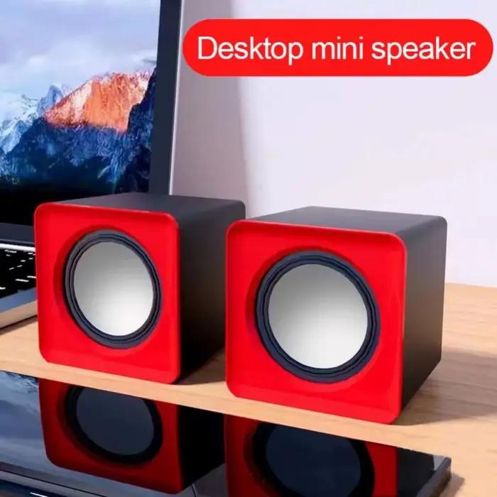 Haut-parleur d'ordinateur pour PC portable De bureau Caixa De Som boîte De son système Audio De musique colonne Bocina
