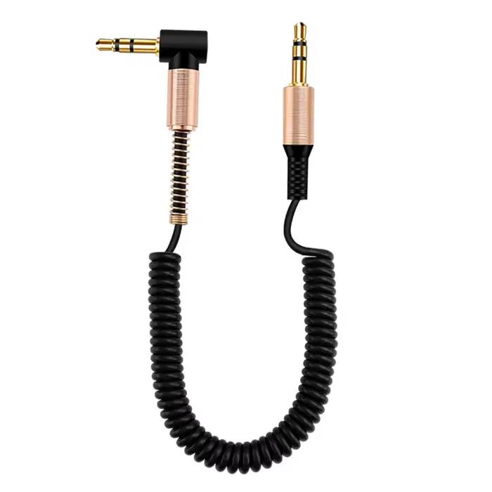 Câble Audio Jack 3.5mm Jack 3.5mm mâle à mâle câble Audio Aux pour Samsung voiture casque haut-parleur fil ligne Aux cordon haut-parleur