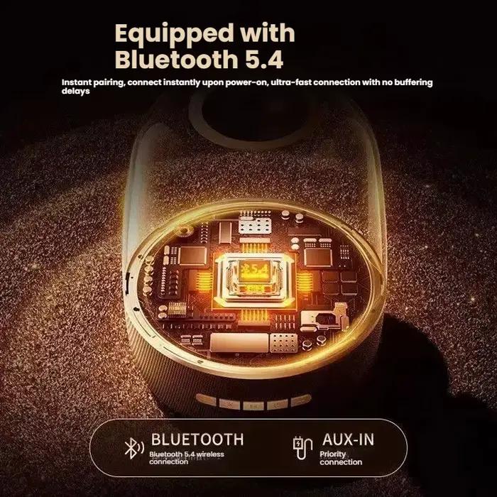 Haut-parleur Bluetooth 5.3 portable 5ème génération avec subwoofer