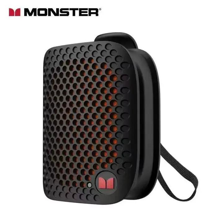Haut-parleur Bluetooth Monster/M3 Magic Sound avec Haut-parleurs Piezoélectriques pour Musique MP3 et Connexion Wi-Fi Apple Music Occasions Extérieures et Fêtes