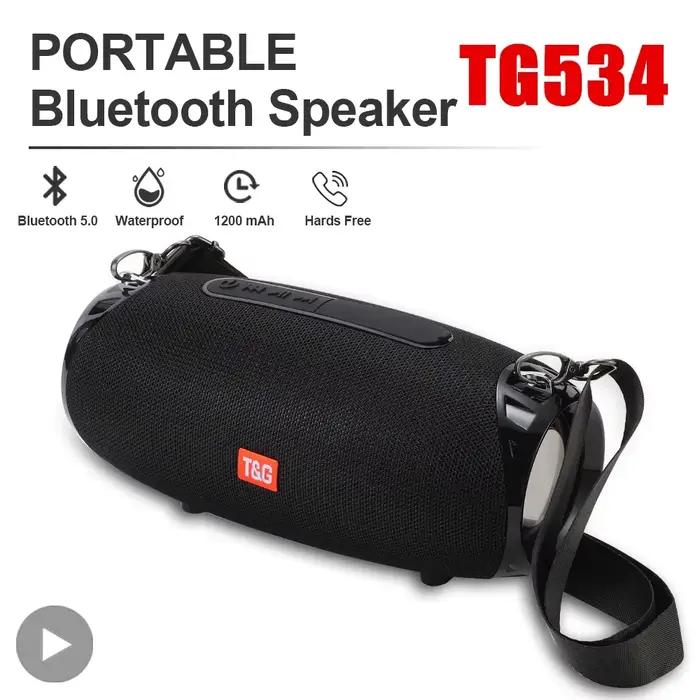Caisson De basses Caixa De Som haut-parleur Bluetooth boîte De son Portable musique sans fil Woofer basse ordinateur PC TV Radio FM 10W puissant grand
