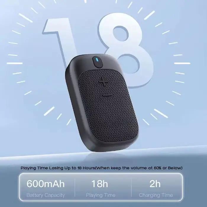 Haut-parleur Bluetooth étanche pour cyclisme et plein air avec support magnétique occasionnels spéciales pour randonneurs et amoureux de la musique