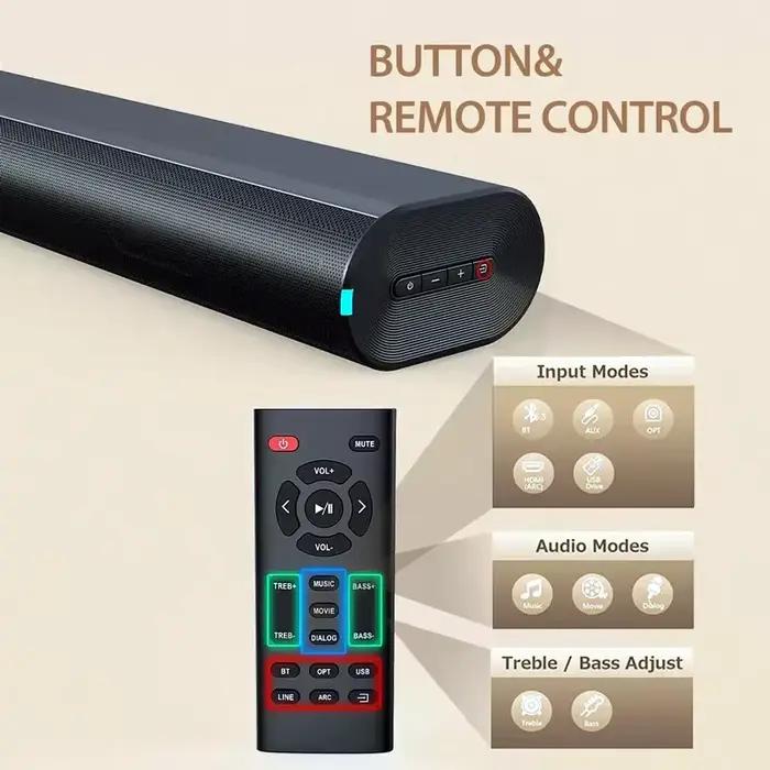 Système de son Surround sans fil 3D 2.0