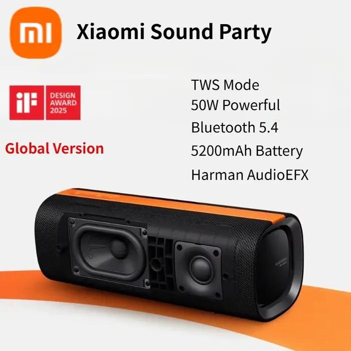 Xiaomi Sound Party TWS haut-parleur stéréo Version mondiale IP67 étanche Bluetooth 5.4 Harman AudioEFX Combo 50W