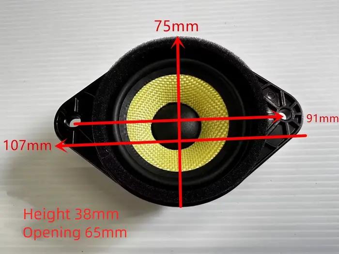 GHXAMP haut de gamme 3 "haut-parleur de milieu
