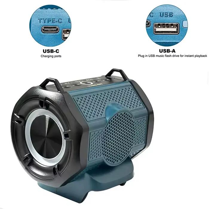 Haut-parleur Bluetooth portable avec subwoofer