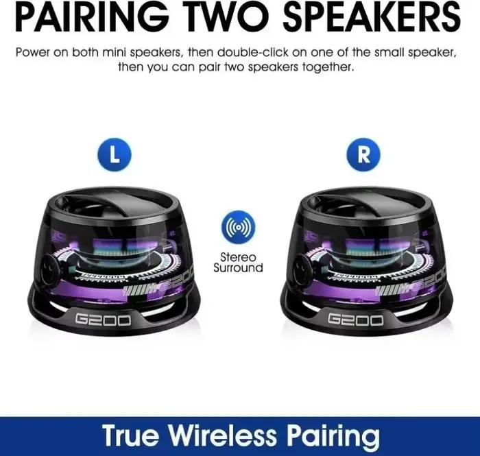 Haut-parleur Bluetooth 5.3 multifonctionnel